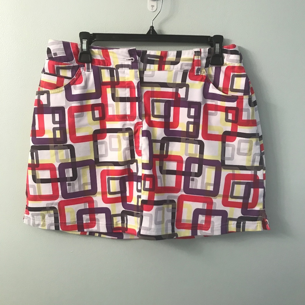 Slazenger multi colored athletic skirt- shorts